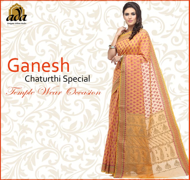 Slay a glamorous ethnic look this Ganesh Utsav