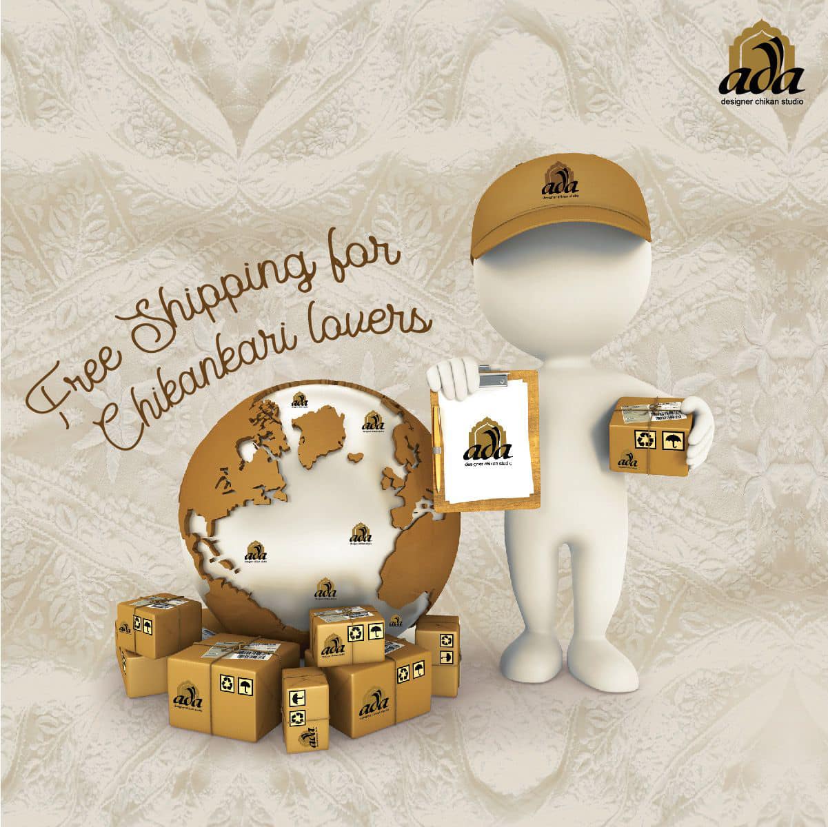 Ada: Committed to the Art of Chikankari, Anywhere & Everywhere in the World.