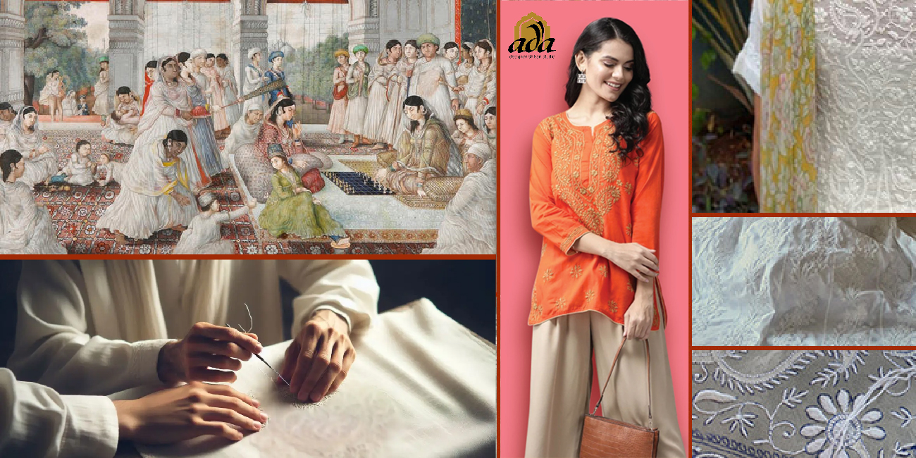 The Legacy of Lucknowi Chikankari: From Mughal Courts to Modern Fashion