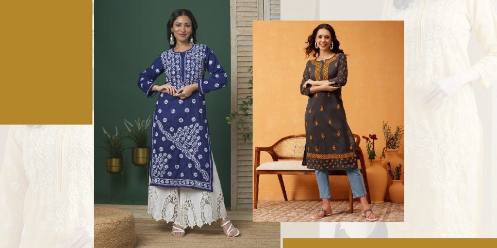 How to Style Chikankari Kurti