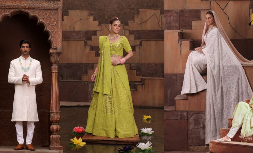 Chikankari Outfits for Brides & Guests