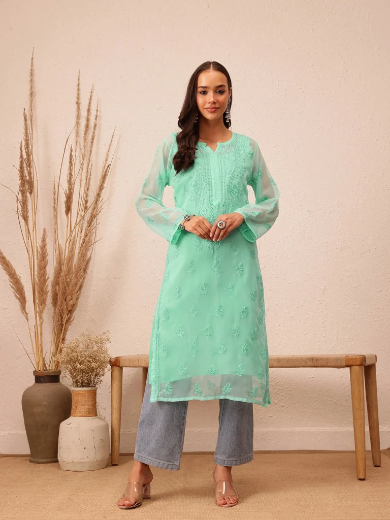 chikan-kurti