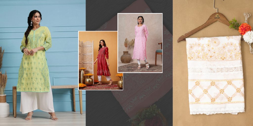 Cotton vs Georgette Chikankari