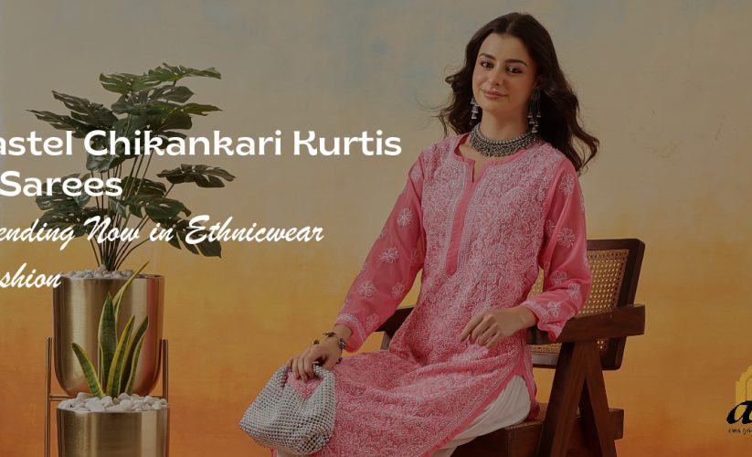 Pastel Chikankari