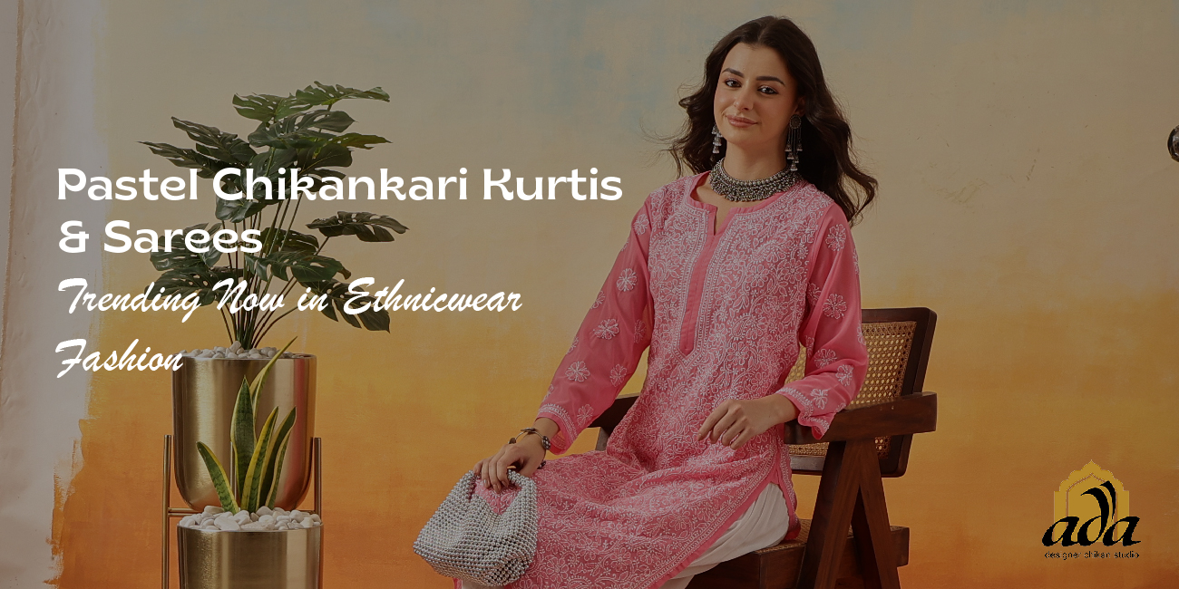 Pastel Chikankari