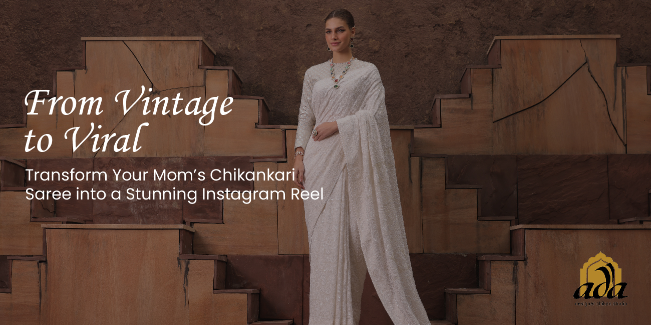 Chikankari saree