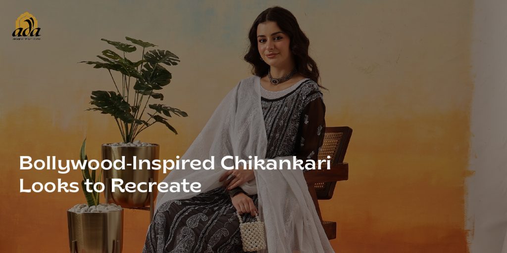 Bollywood inspired Chikankari looks