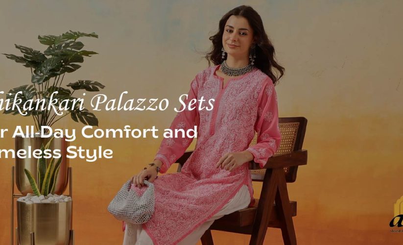 Chikankari Palazzo Sets