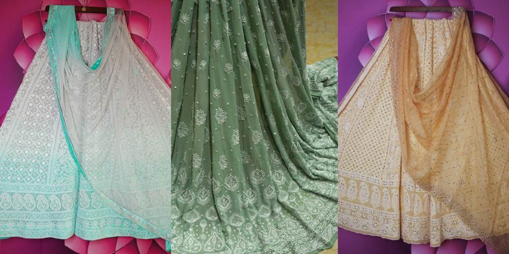 Chikankari Lehengas Are a Navratri Must-Have