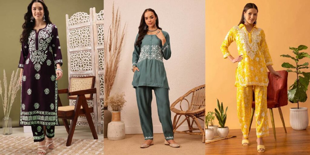 Ada Chikan Chikankari Bridal Trousseau