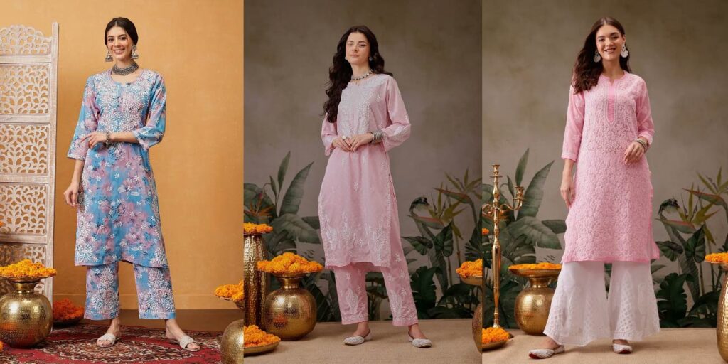 Accessorizing Chikankari