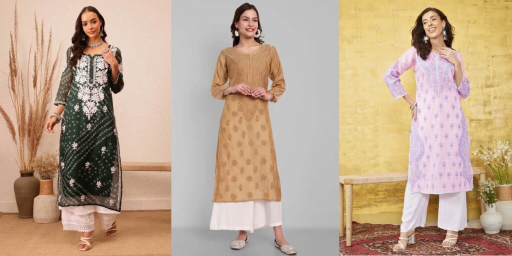 Chikankari in winter