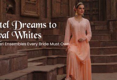 Pastel Dreams to Royal Whites — Chikankari Ensembles Every Bride Must Own