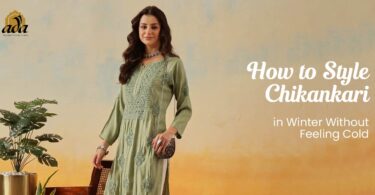 Chikankari in winter