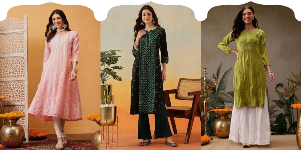 Ada Chikan Winter Festive Style Guide – Chikankari Kurtis