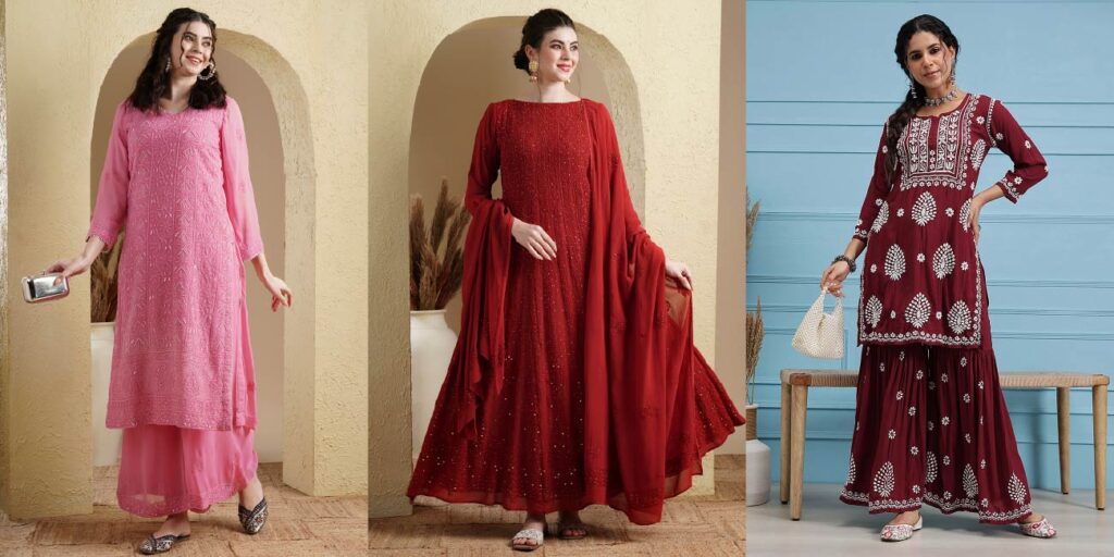 Top 10 Chikankari Outfits