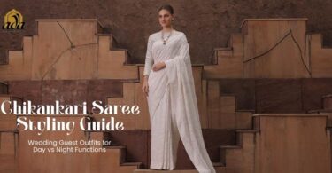 Chikankari Saree Styling Guide: Wedding Guest Outfits for Day vs Night Functions