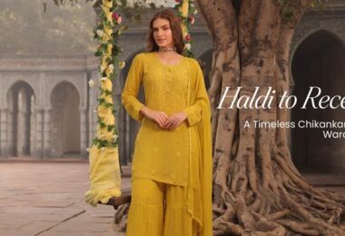 Chikankari wedding wardrobe