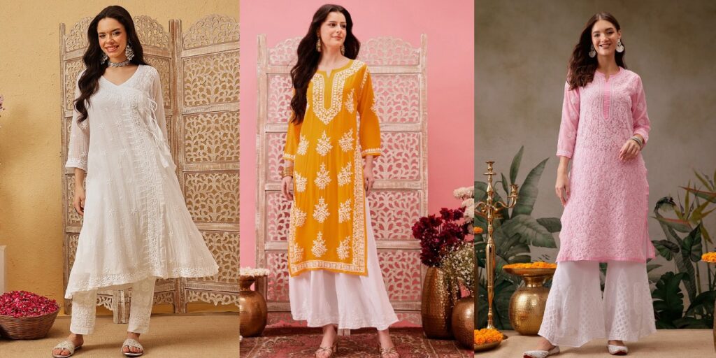 Ada Chikan Minimalist Indian Fashion