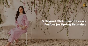 chikankari kurta for spring