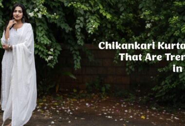 Trending chikankari kurta set