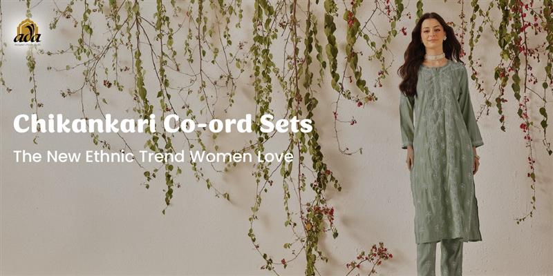 Chikankari Co-ord Sets