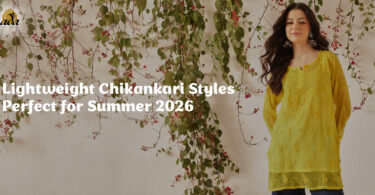 lightweight chikankari kurti summer 2026 fashion