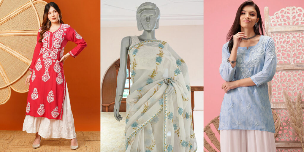 lightweight chikankari kurta set capsule wardrobe fashion