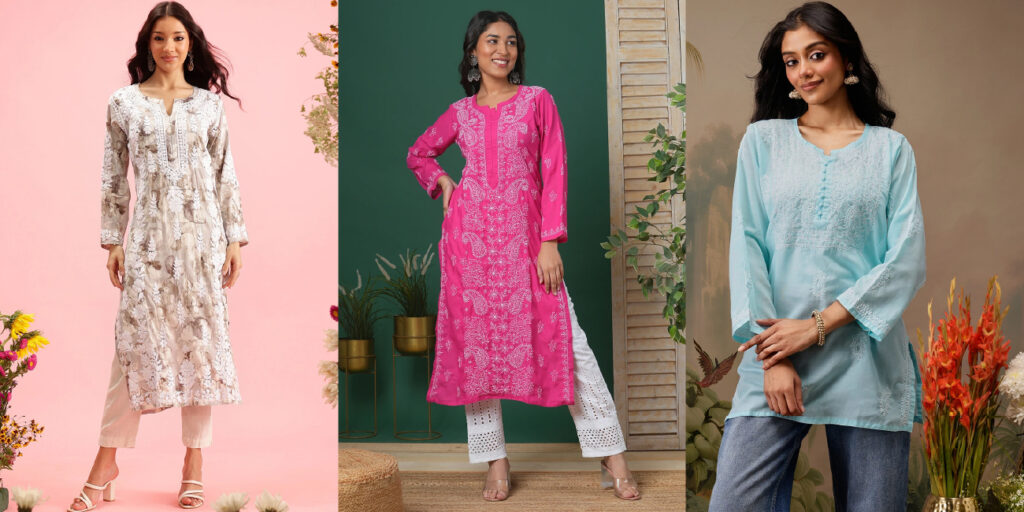 chikankari suit set comfortable ethnic outfit